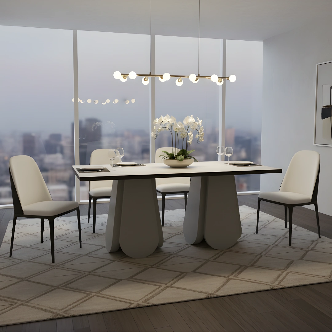 Natural Marble Dining Table